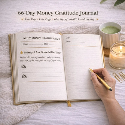 100-Day Money Manifestation Journal – Complete Wealth Combo